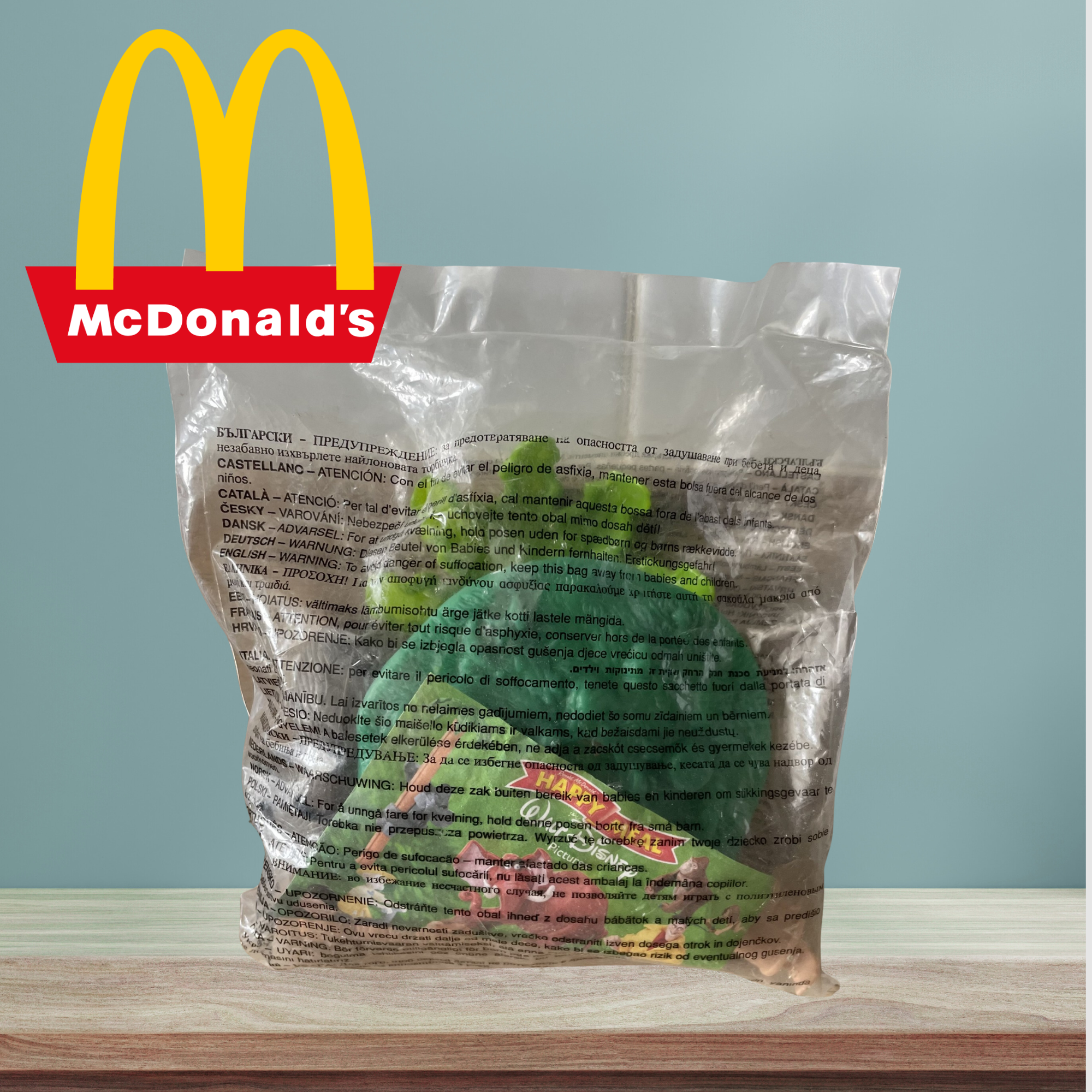 McDonalds Happy Meal Toy - Tarzan - Gorilla and Tree in Packet 1999