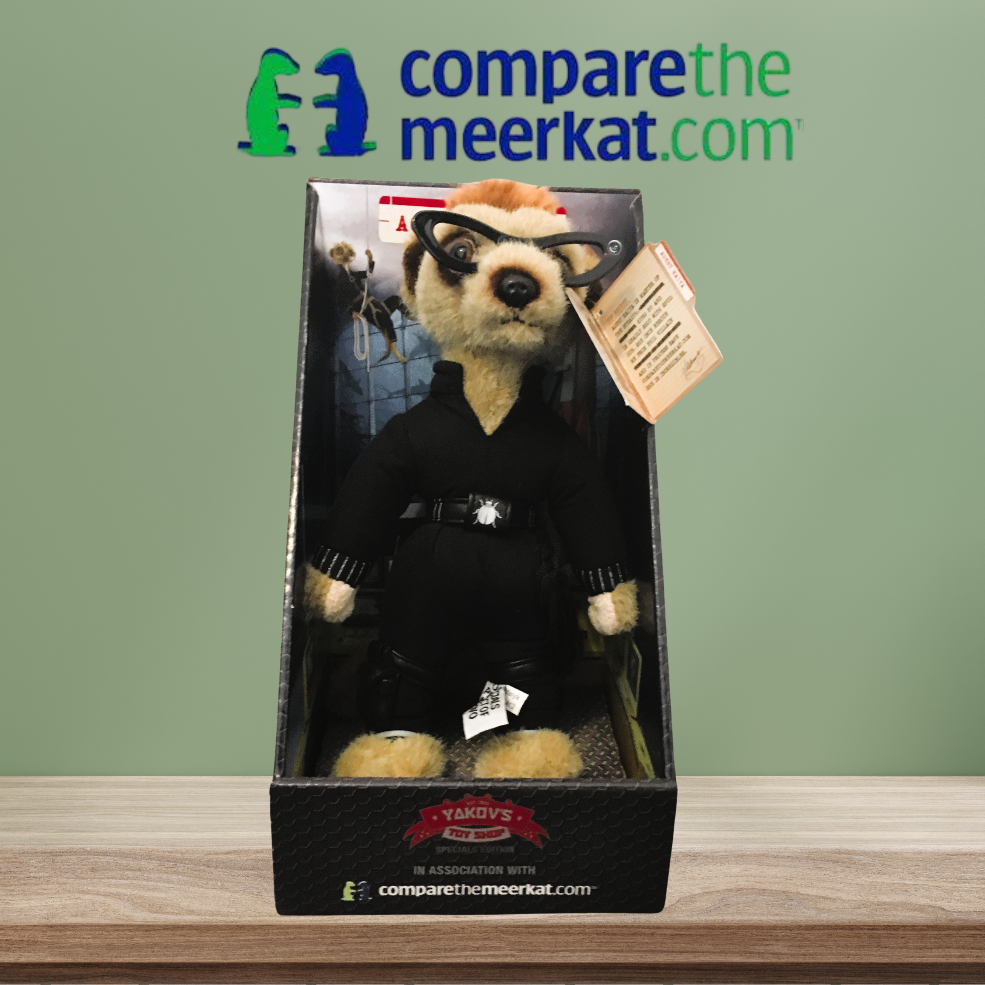 Agent Maiya Meerkat Toy With Certificate & Boxed