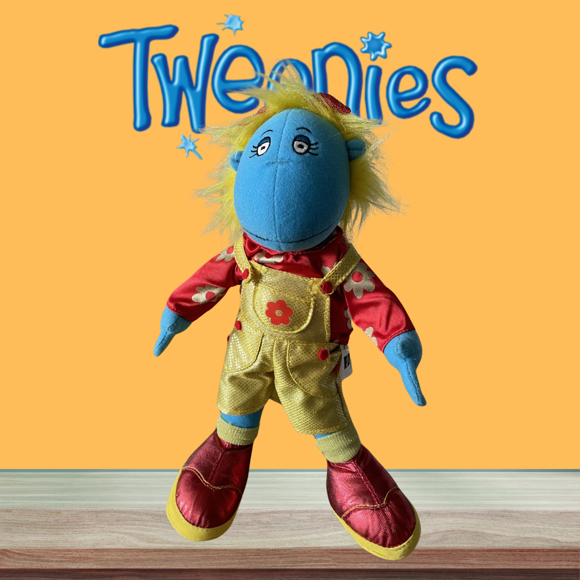 BBC Tweenies TV Plush Soft Bendable Toy - Bella - Hasbro 1999