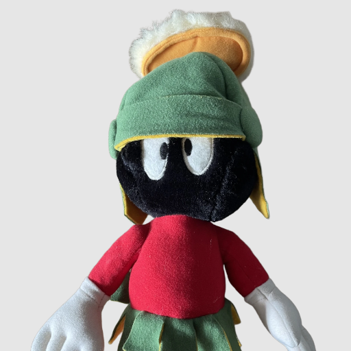 Marvin the Martian Poseable Plush Toy - Warner Bros. 1995