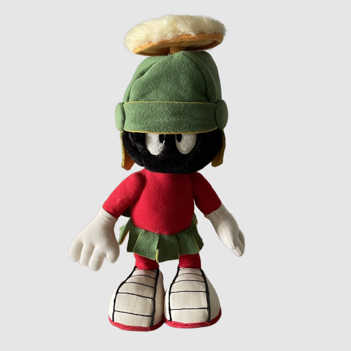 Marvin the Martian Poseable Plush Toy - Warner Bros. 1995