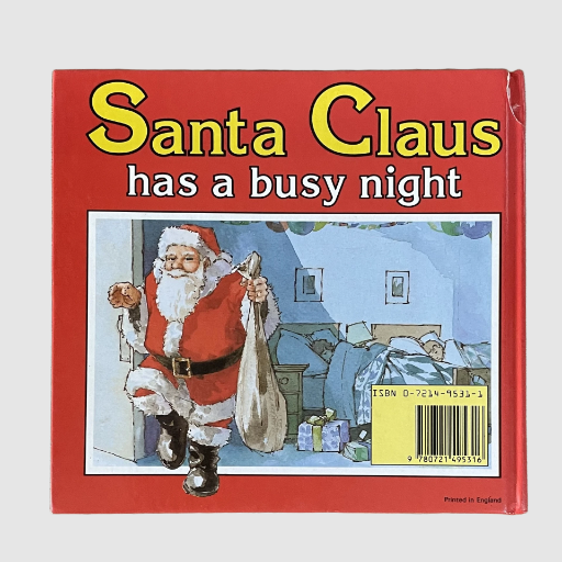 Ladybird Christmas Books - Santa Claus has a busy night 1980s