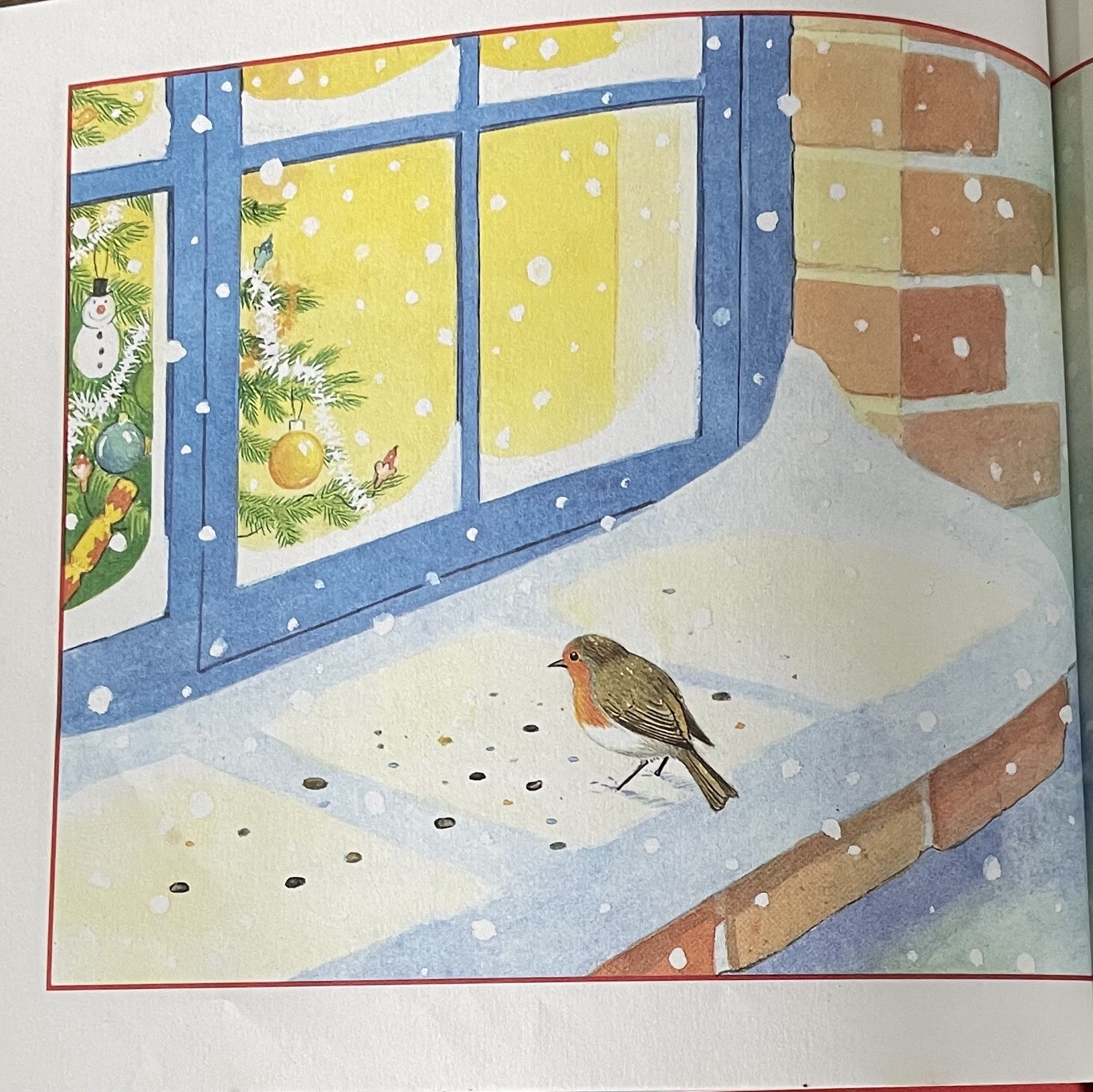 Ladybird Christmas Books - The Christmas Robin 1980s