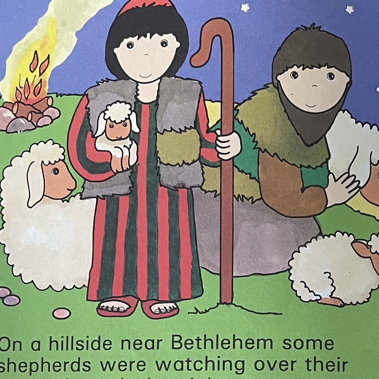 Ladybird Christmas Books - The First Christmas 1980s
