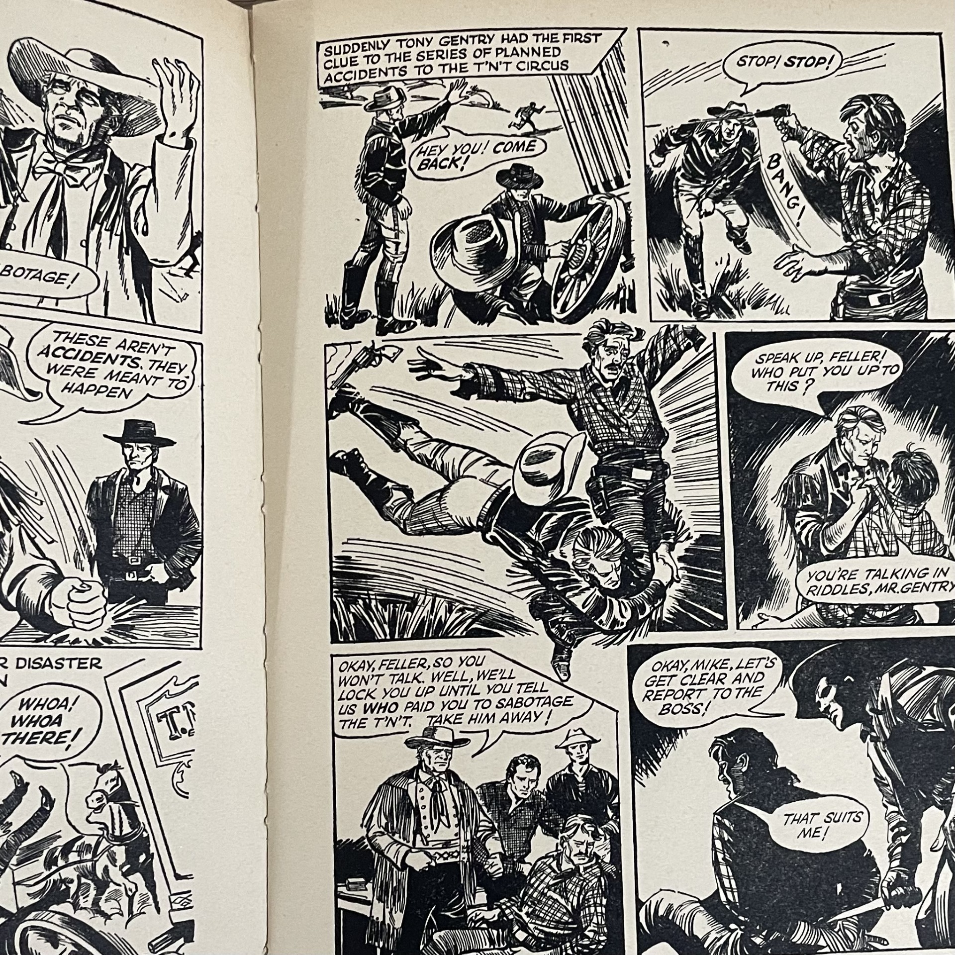 Frontier Circus TV Annual - Purnell 1962