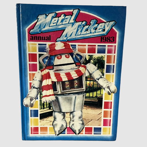 Vintage Metal Mickey TV Annual 1983 Hardbacked Book