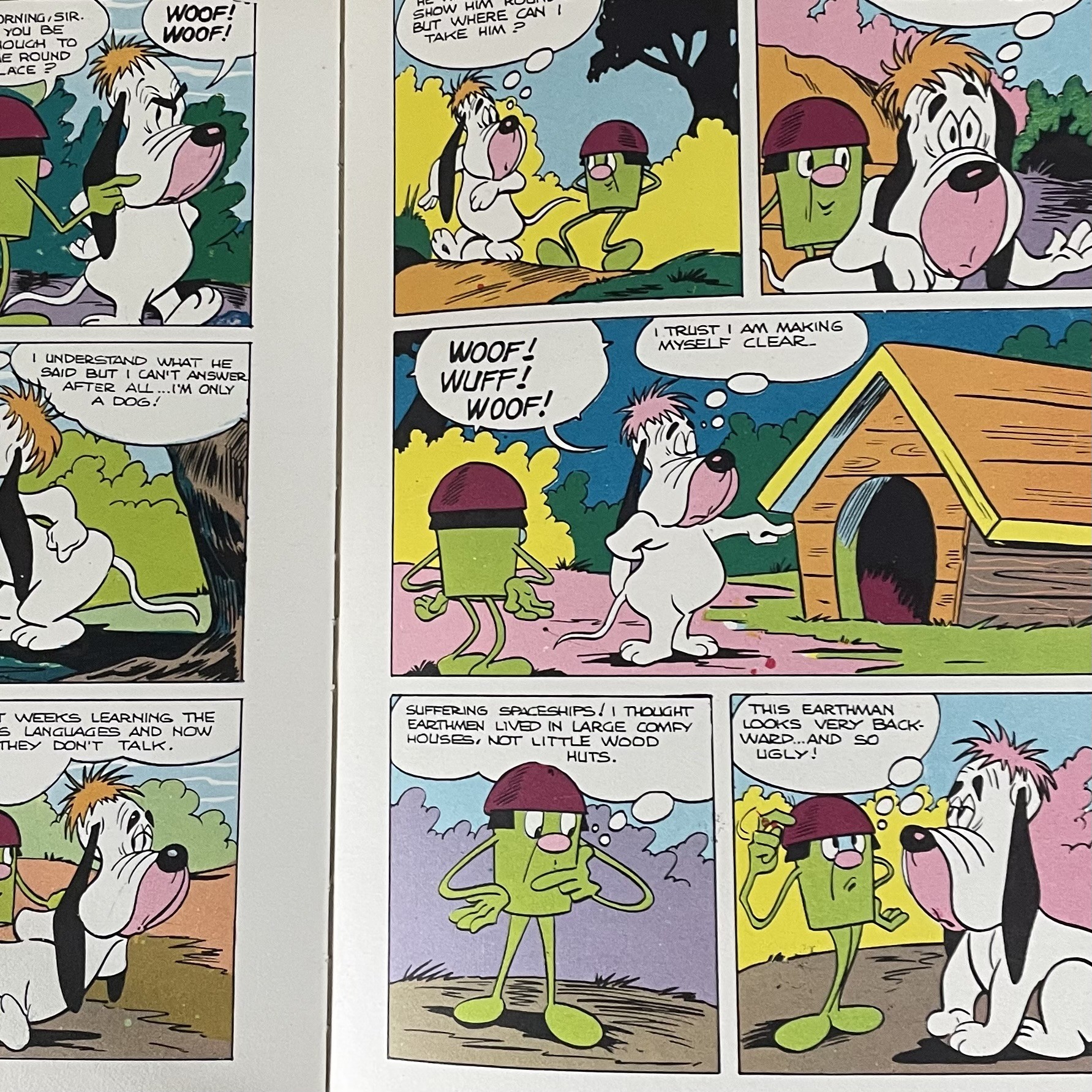 Barney Bear and Droopy Annual 1975 Hardback Book