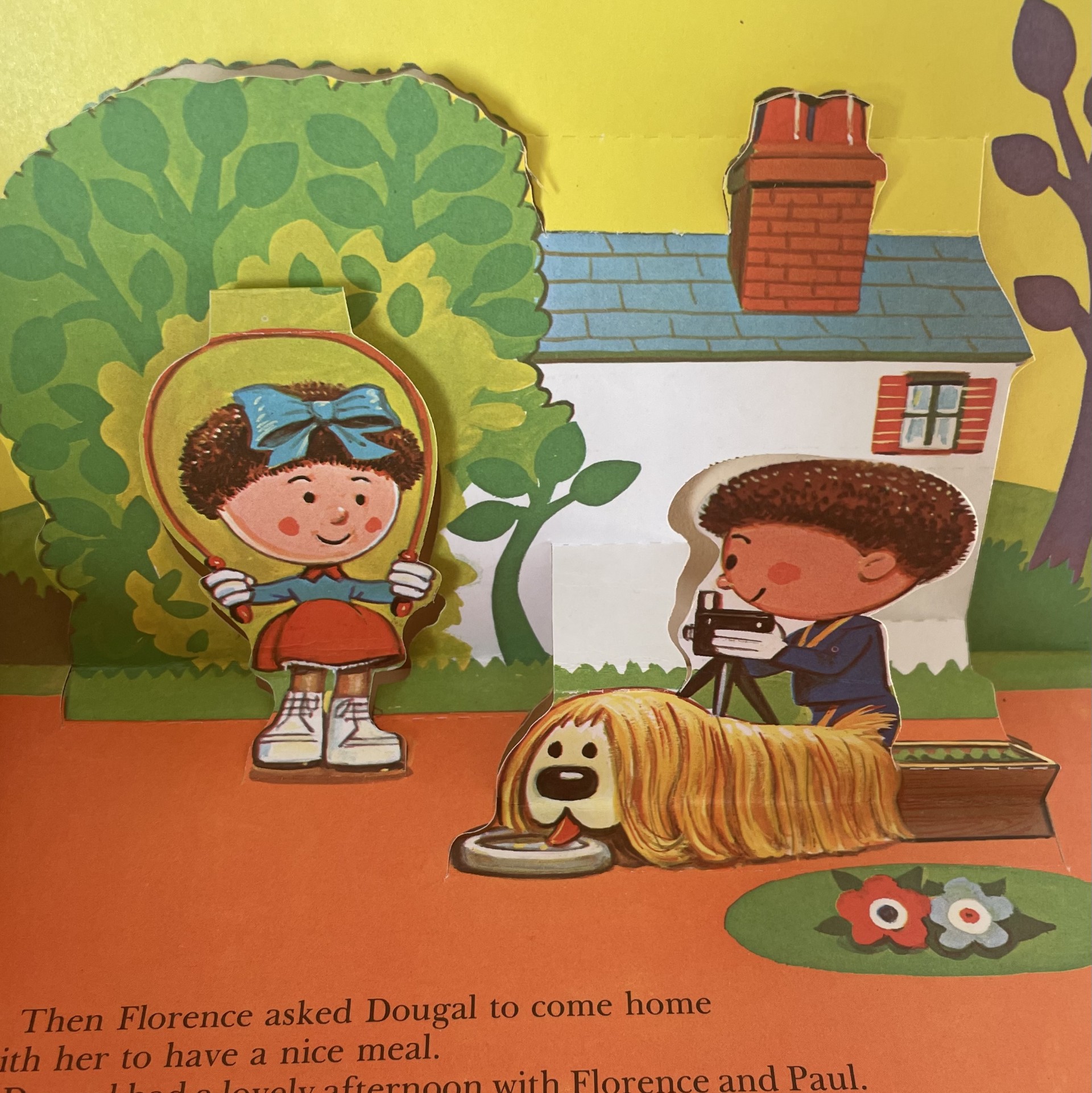Vintage Magic Roundabout Pop-Up Book 1971