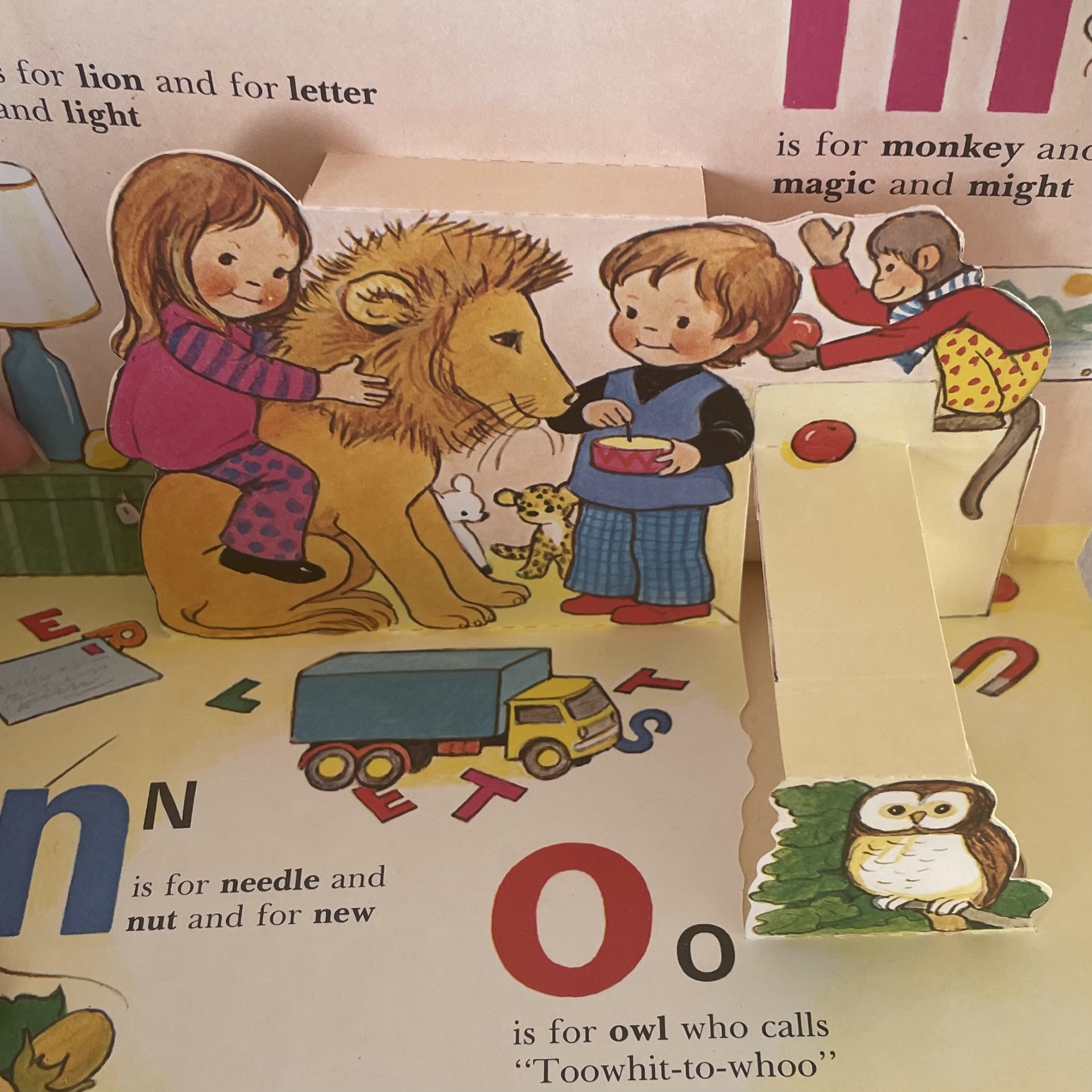 Lucie Attwell's ABC 123 Pop-Up Book - Deans & Son 1972