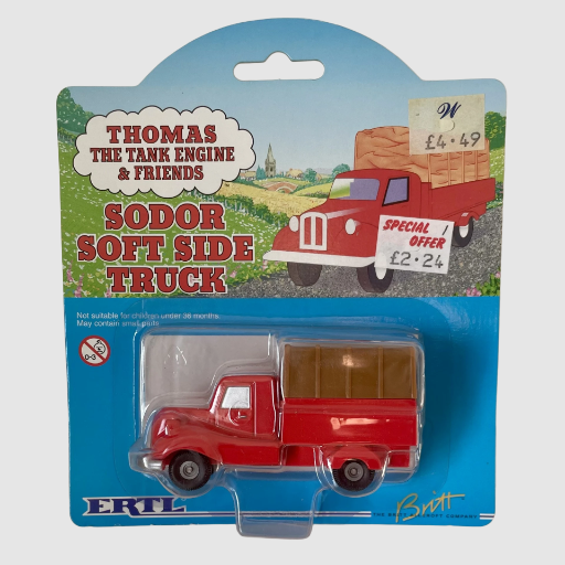 Thomas and Friends - Sodor Soft Side Truck Ertl 2000 Carded