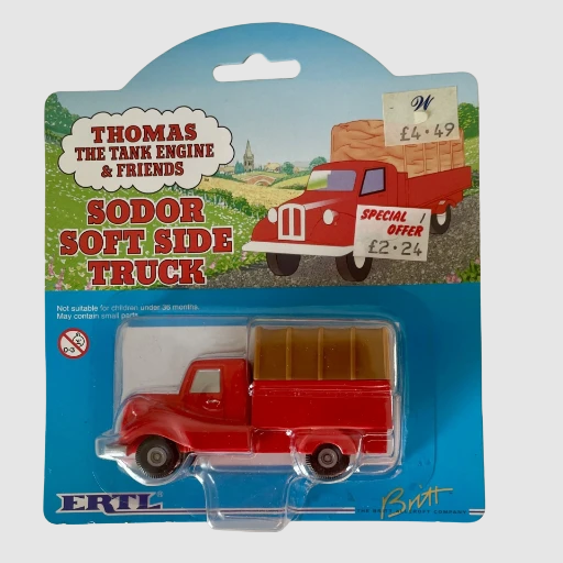 Thomas and Friends - Sodor Soft Side Truck Ertl 2000 Carded
