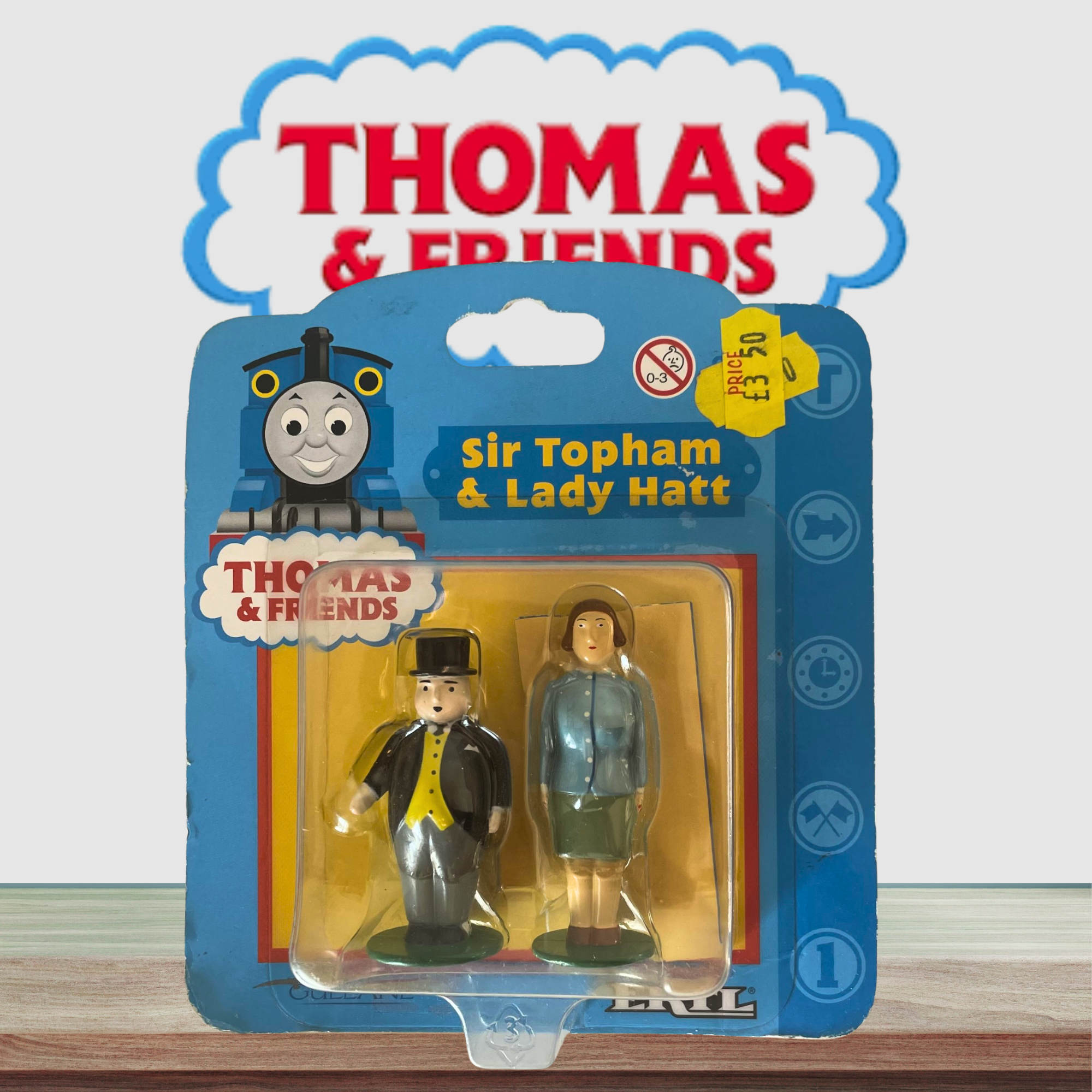 Rare Thomas & Friends - Sir Topham and Lady Hatt - ERTL 2002