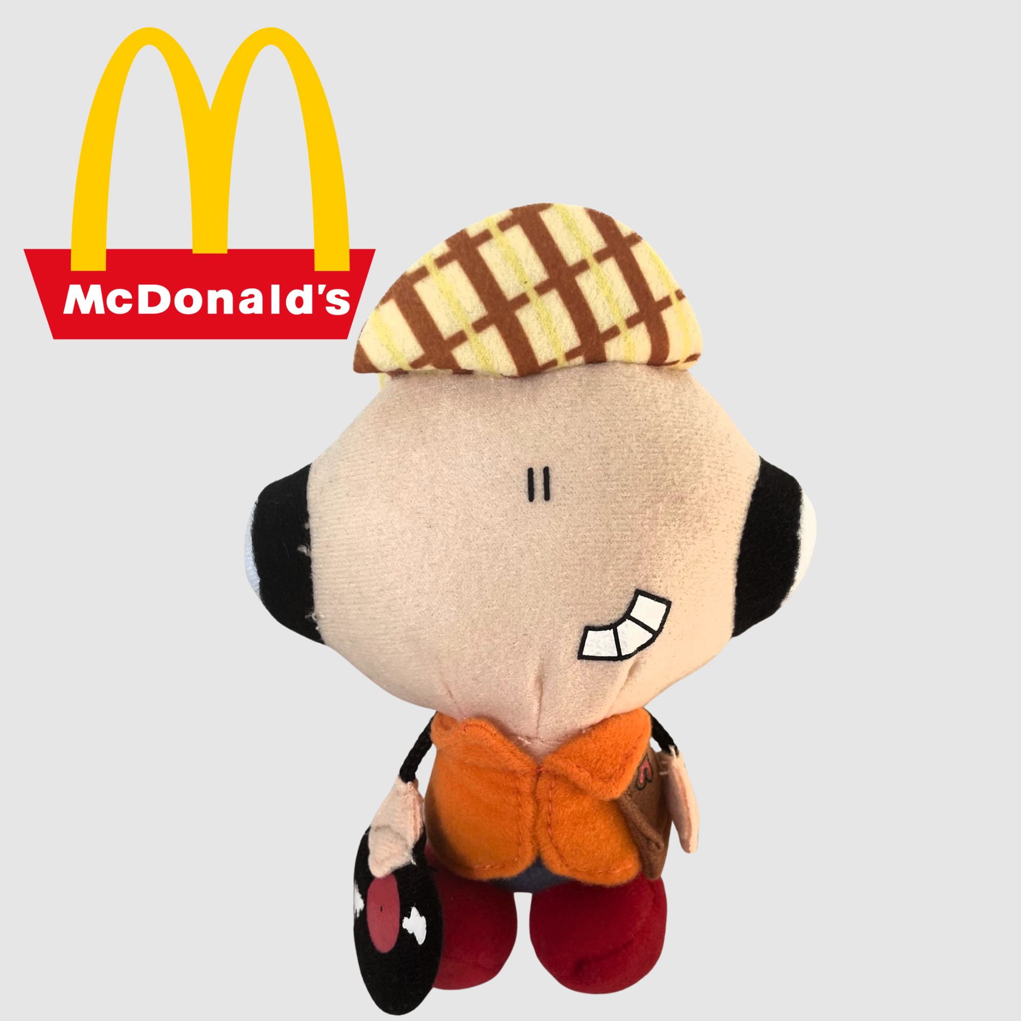 McDonalds Happy Meal Toy Bubblegum Disco Boy Plush Toy 2002