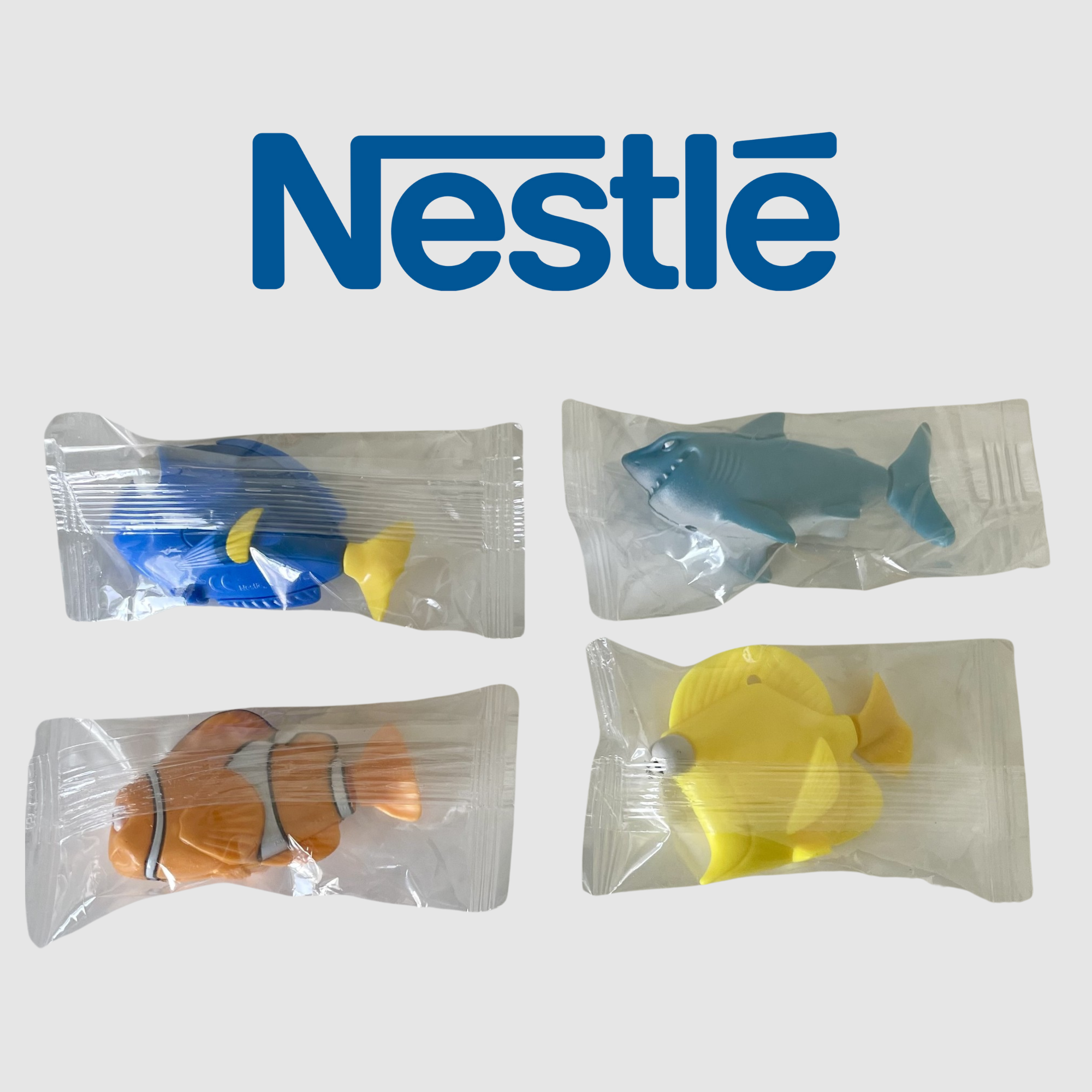 Nestle Shreddies Finding Nemo Aqua Swimmers Full Set 2003