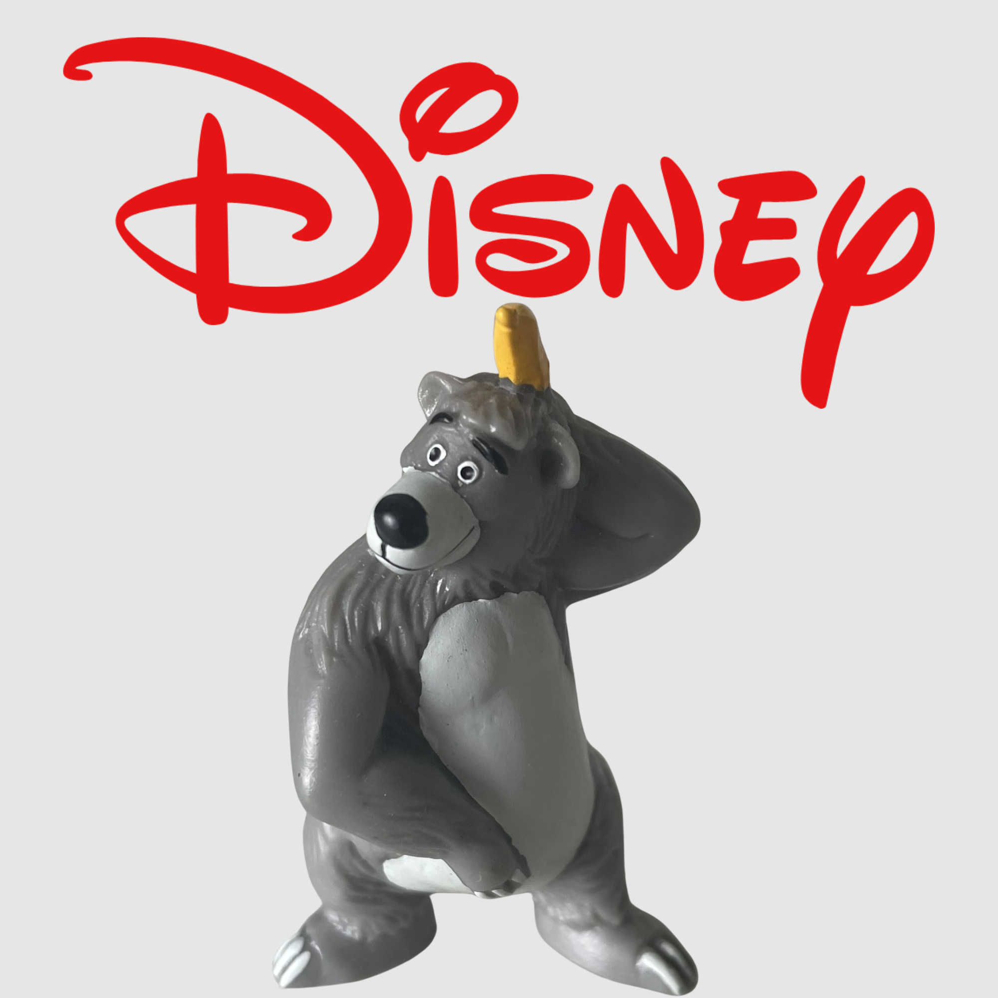 Vintage Disney Jungle Book Baloo Mini Figure - Bullyland