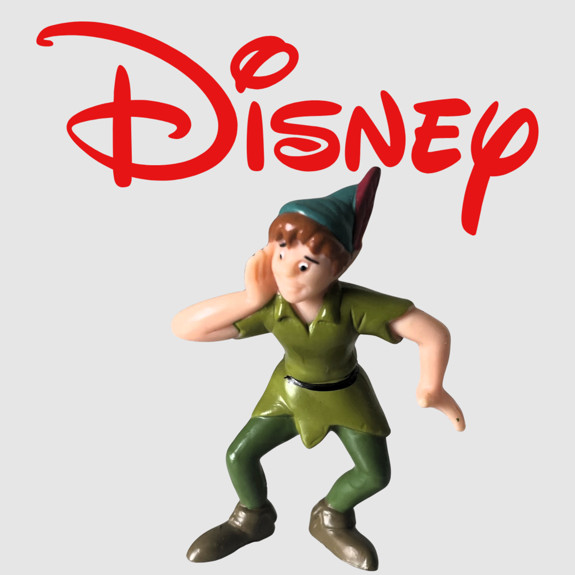 Vintage Disney Store Peter Pan -  Peter - Mini Figure 2.5"
