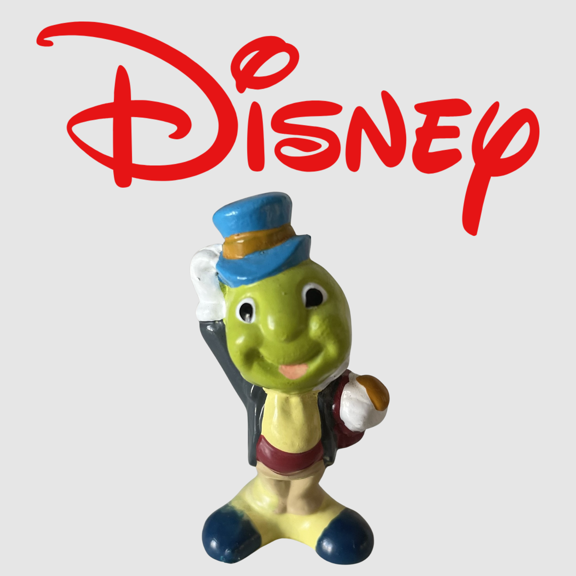 Vintage Disney Pinocchio - Jiminy Cricket Mini Figure