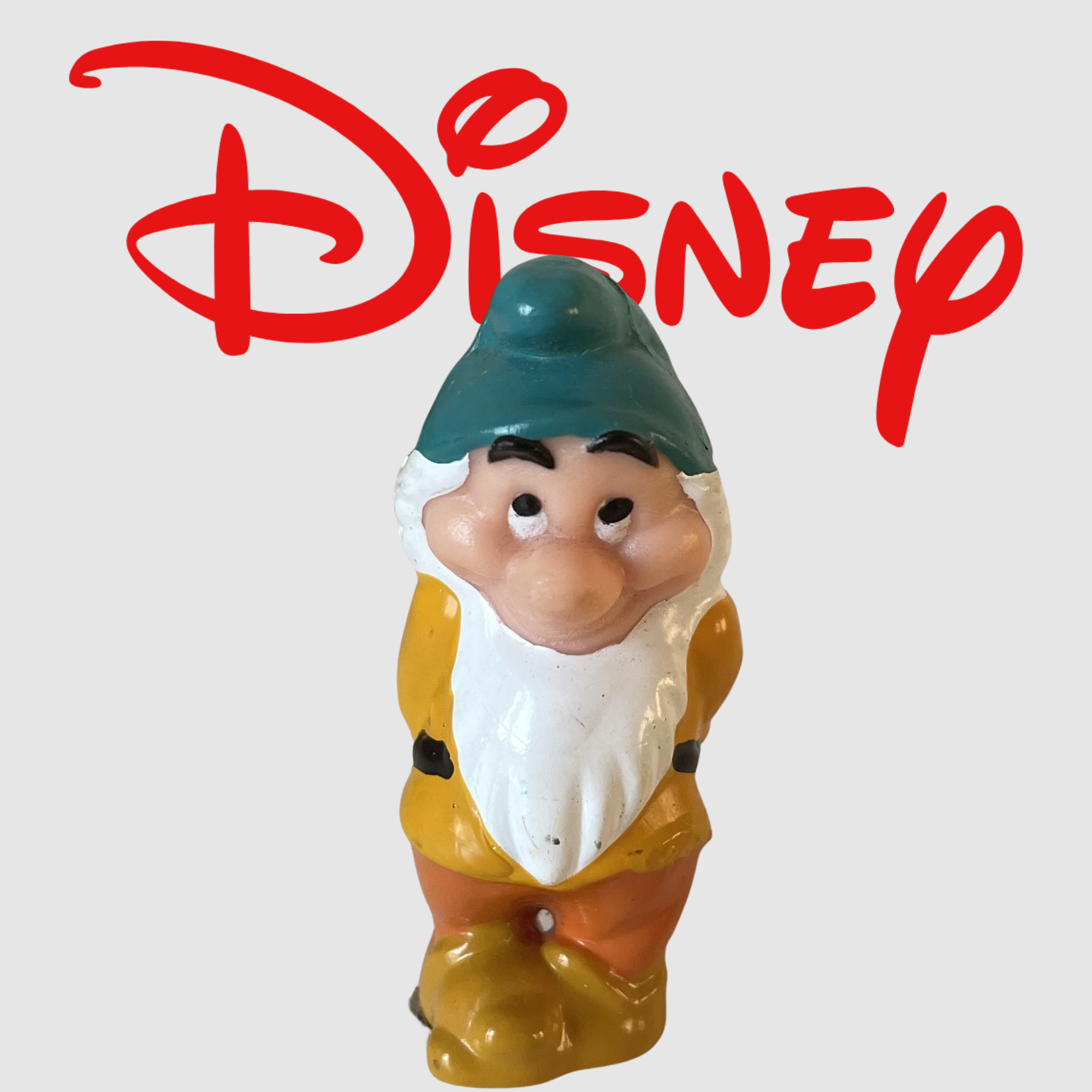 Vintage Disney Store Snow White Dwarf - Bashful Mini Figure 722