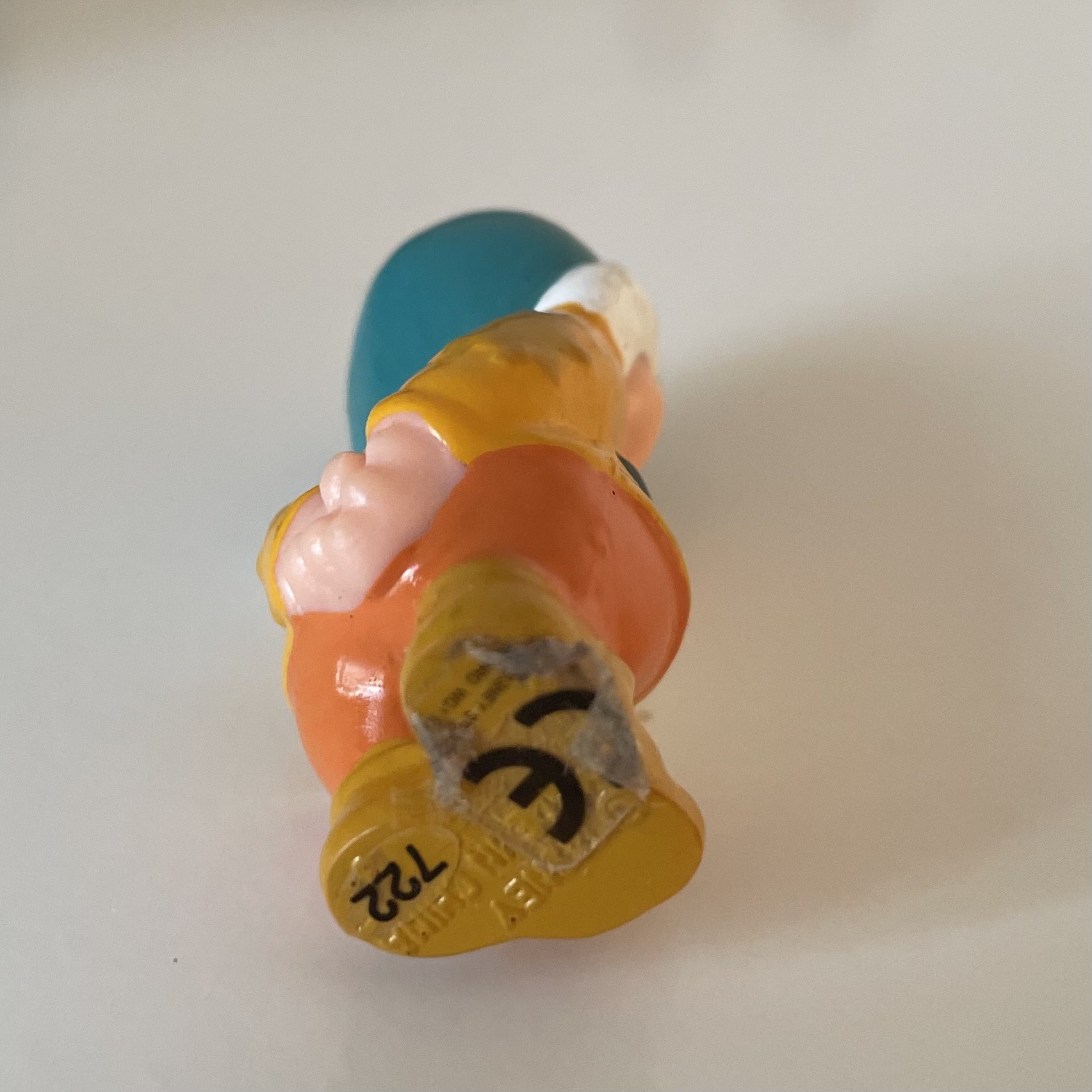 Vintage Disney Store Snow White Dwarf - Bashful Mini Figure 722