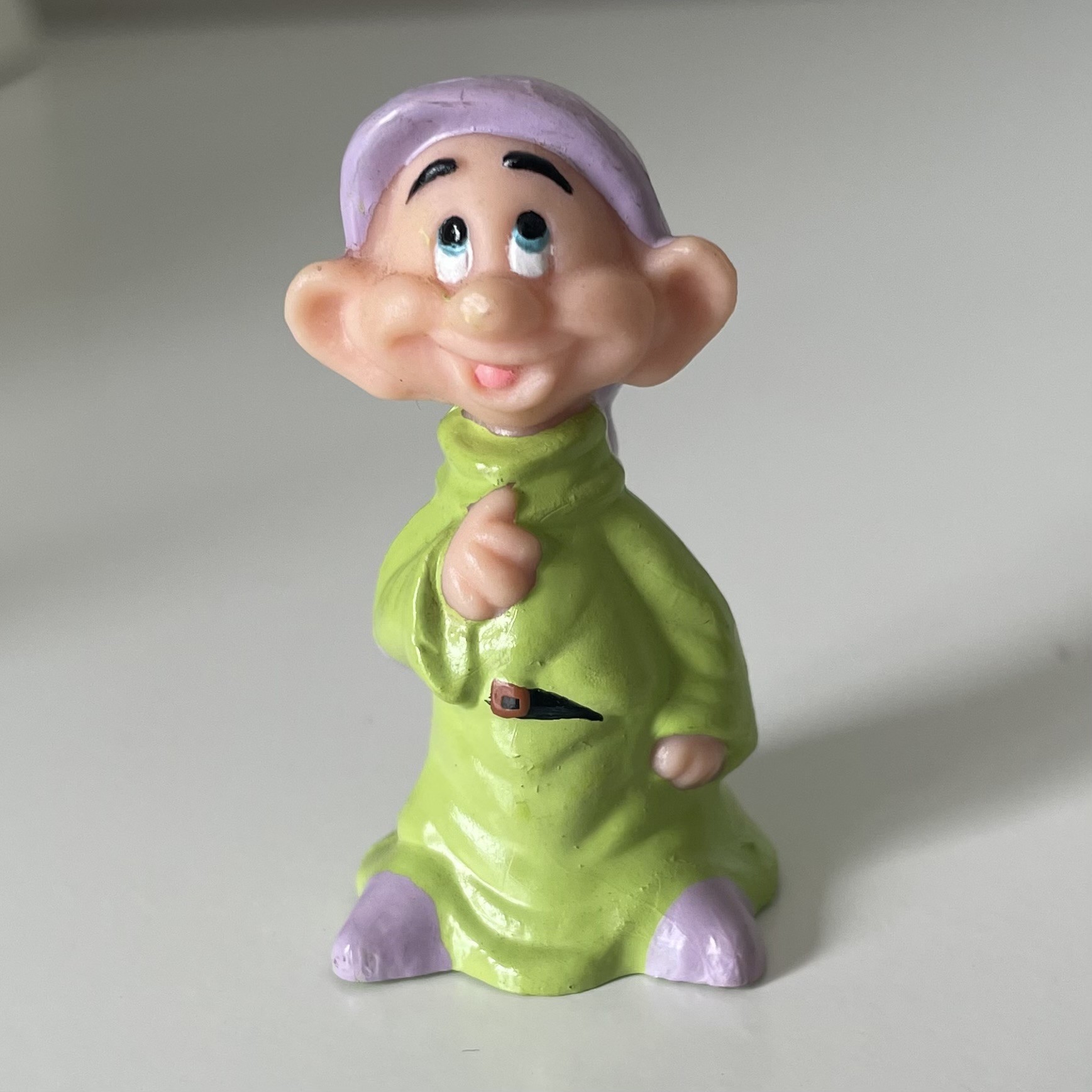 Vintage Disney Store Snow White Mini Figure - Dopey Series 717