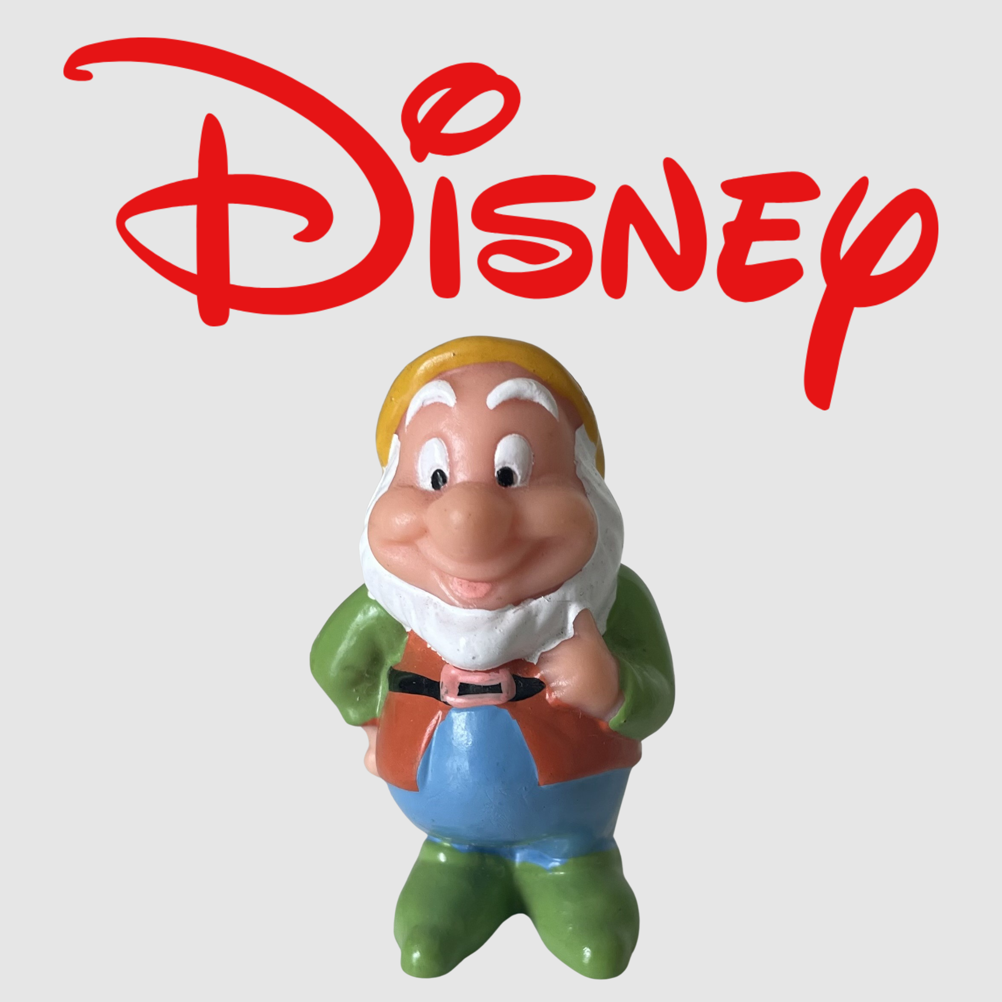 Vintage Disney Store Snow White Mini Figure - Happy Series 717