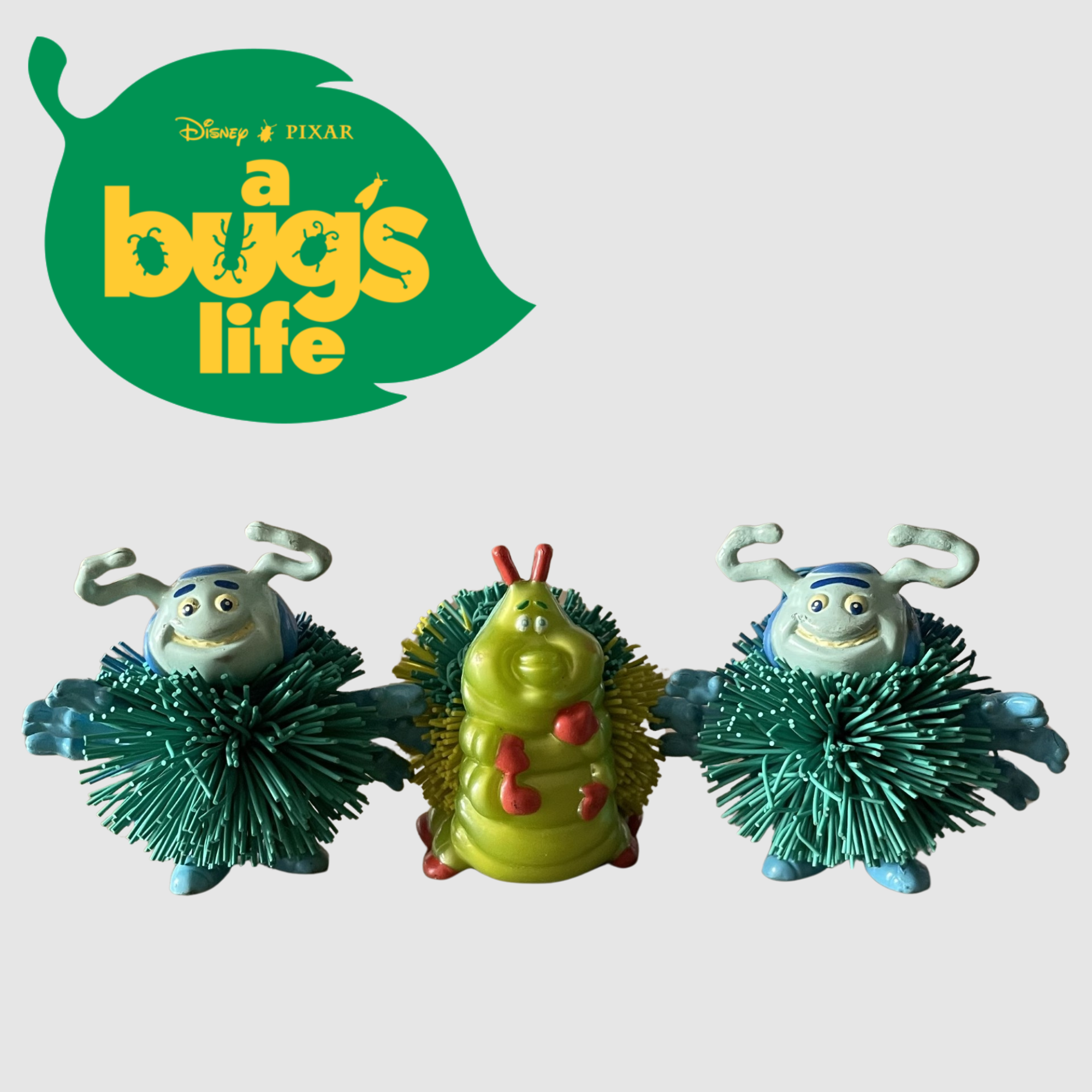 Disney Pixar A Bug's Life Koosh 3 Figure Set 1998