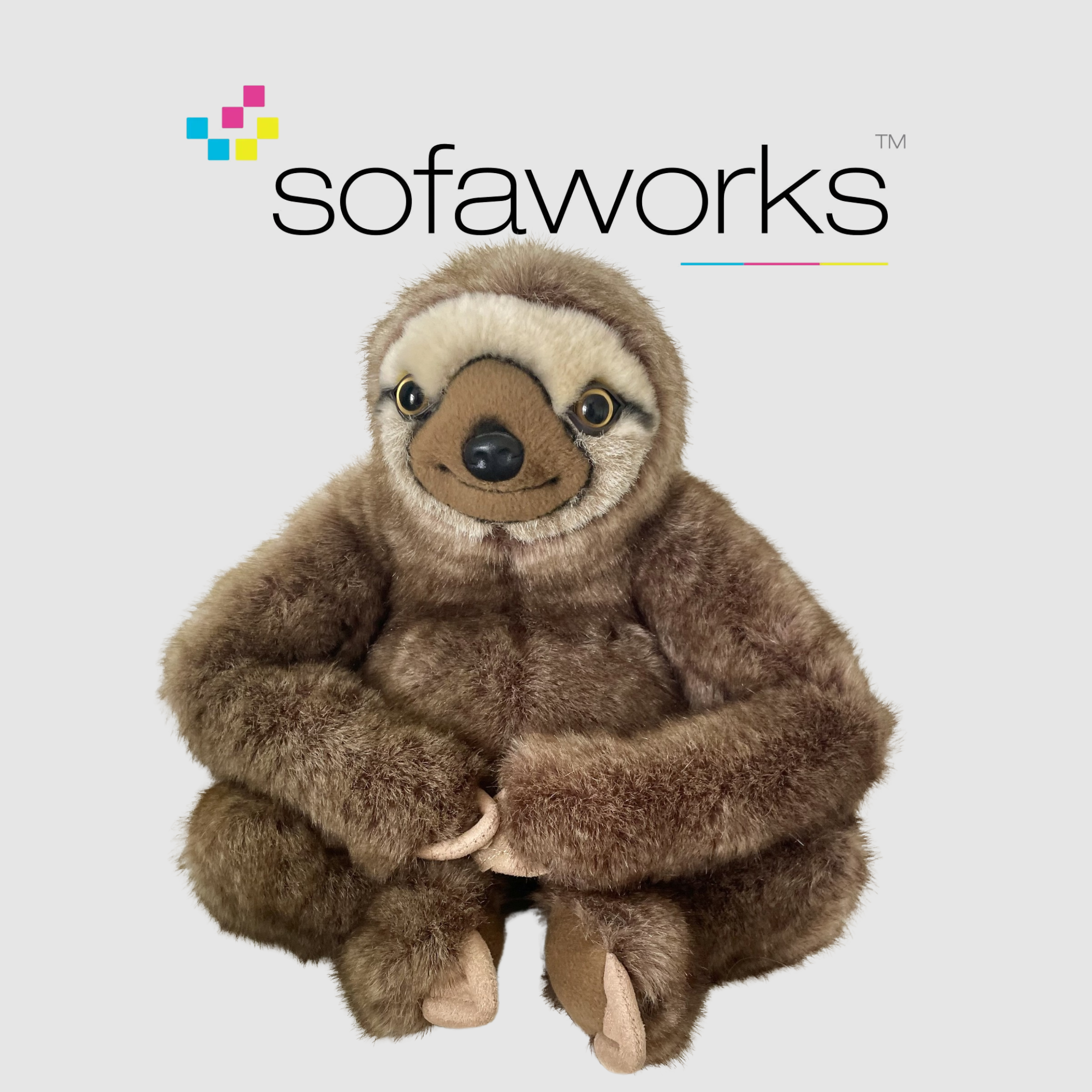 Neal Sloth Sofology Sofaworks Plush Soft Toy 2015