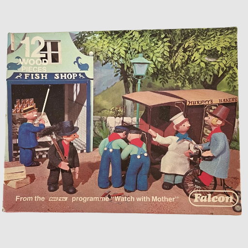 Vintage Camberwick Green Wooden Jigsaw Puzzle - Falcon 1979