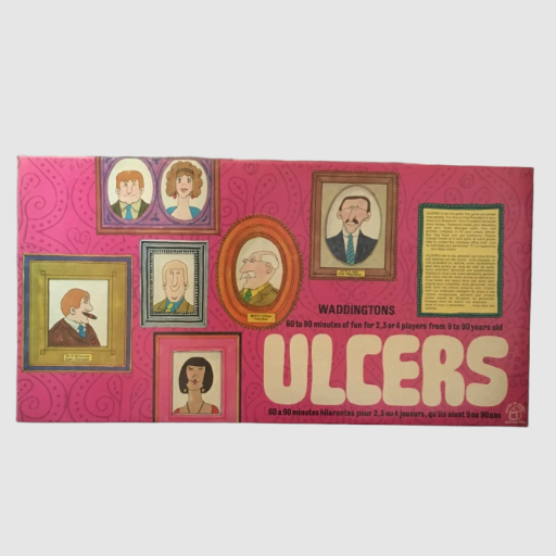 Ulcers Board Game - Waddingtons - 1969 Edition