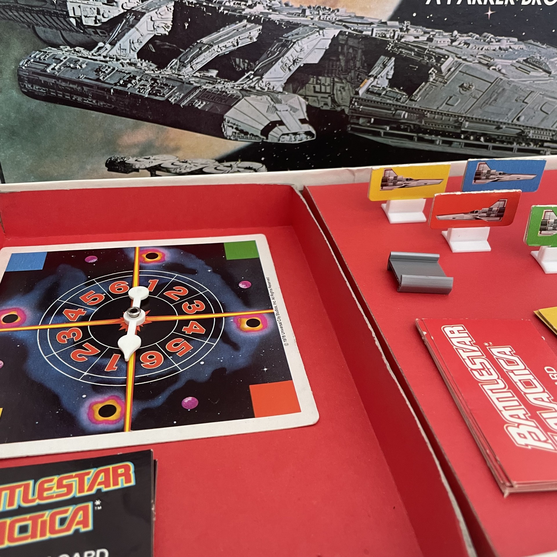 Battlestar Galactica Board Game - Parker - 1978