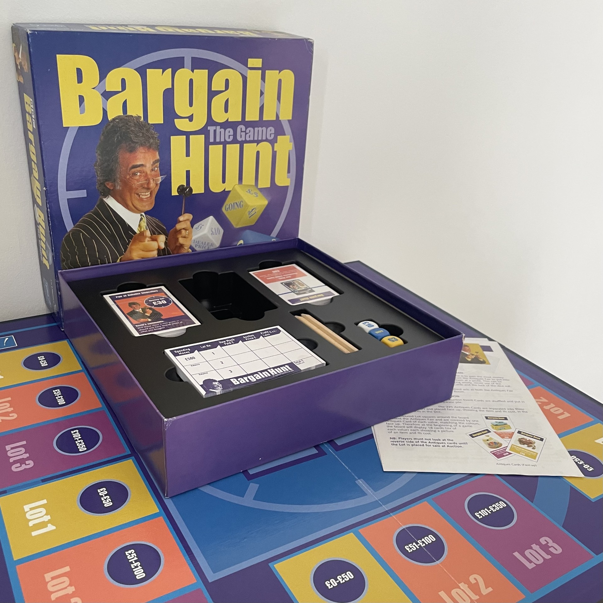 BBC Bargain Hunt Board Game - Upstarts 2003