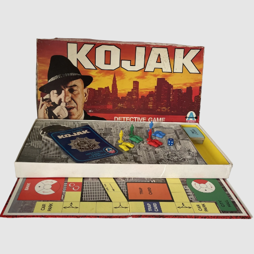 Vintage Kojak Detective Board Game - Arrow Games Ltd - 1975