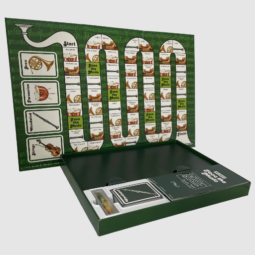 Face the Music Board Game - Merit - 1977