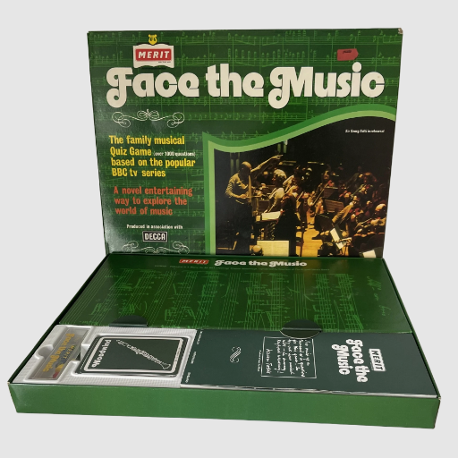 Face the Music Board Game - Merit - 1977