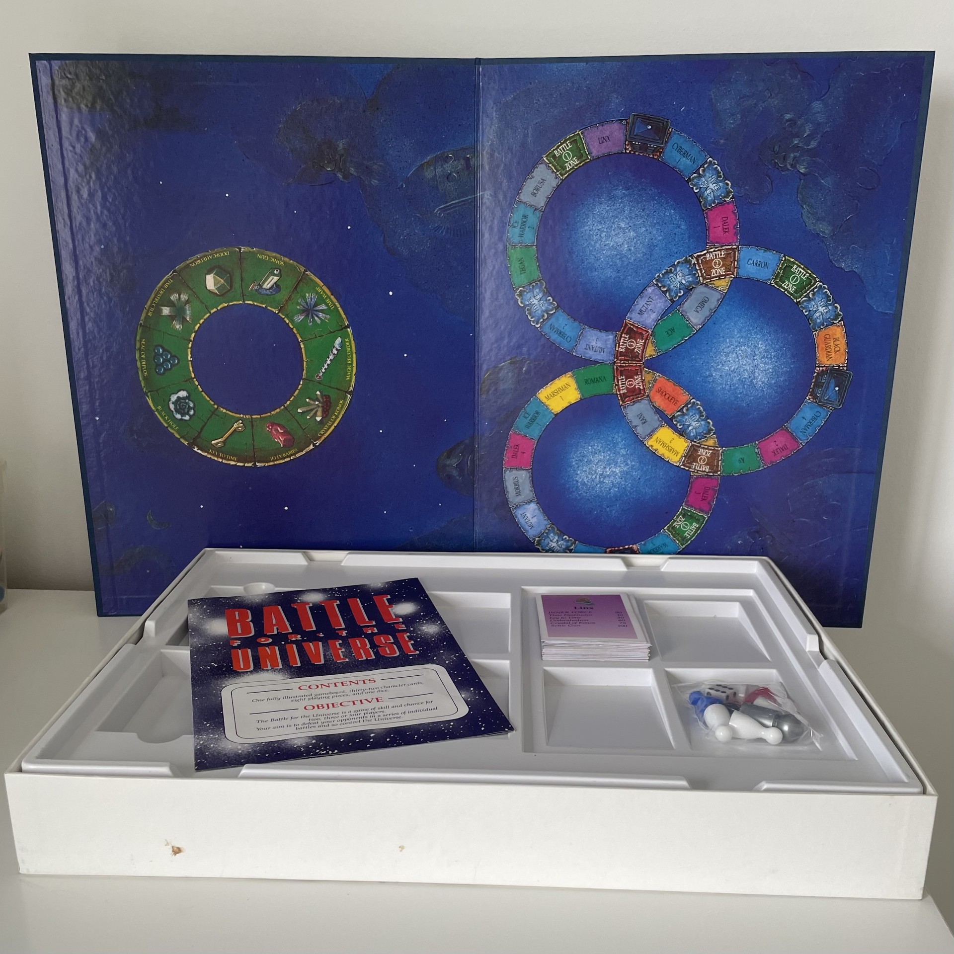  Doctor Who: Battle for the Universe Board Game 1989