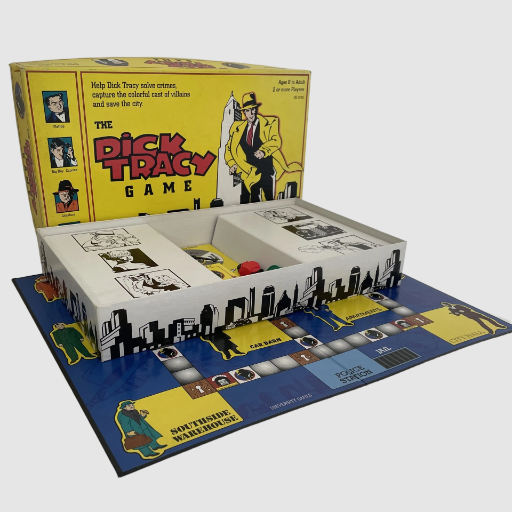 The Dick Tracy Board Game - University Games 1990