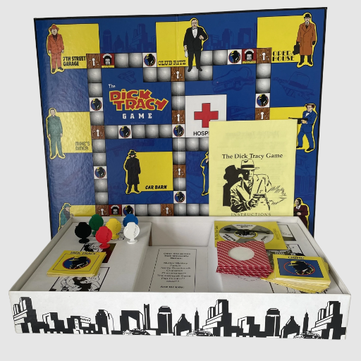 The Dick Tracy Board Game - University Games 1990