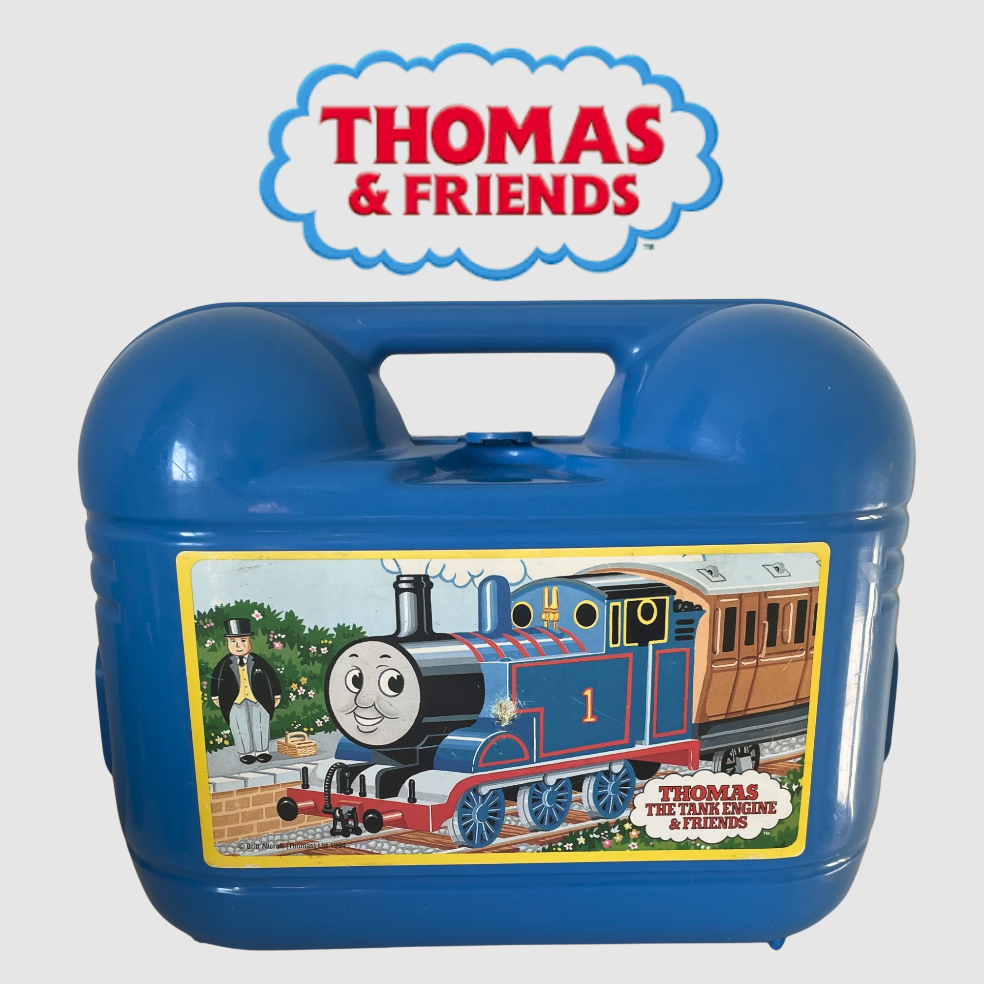 Vintage Thomas The Tank Engine & Friends Plastic Lunch Box 1994