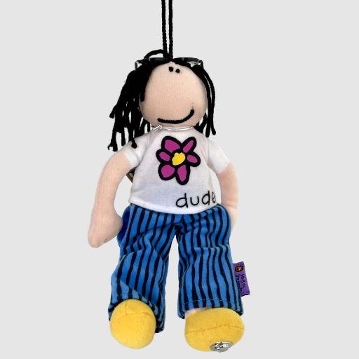 Groovy Chick - Bang on the Door - Dude - Hanging Plush with Tag