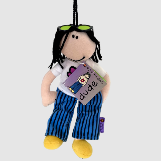 Groovy Chick - Bang on the Door - Dude - Hanging Plush with Tag