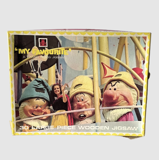 Vintage World Fair Wooden Jigsaw Puzzle - Tower Press