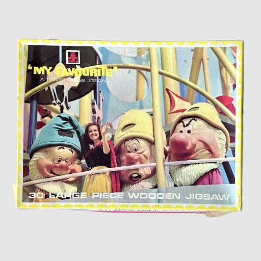 Vintage World Fair Wooden Jigsaw Puzzle - Tower Press