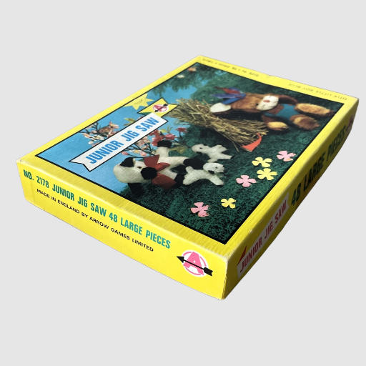 Vintage Junior Jigsaw Puzzle - Little Boy Blue - Arrow