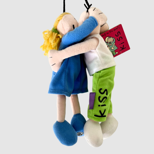 Groovy Chick - Bang on the Door - Kiss - Hanging Plush with Tag