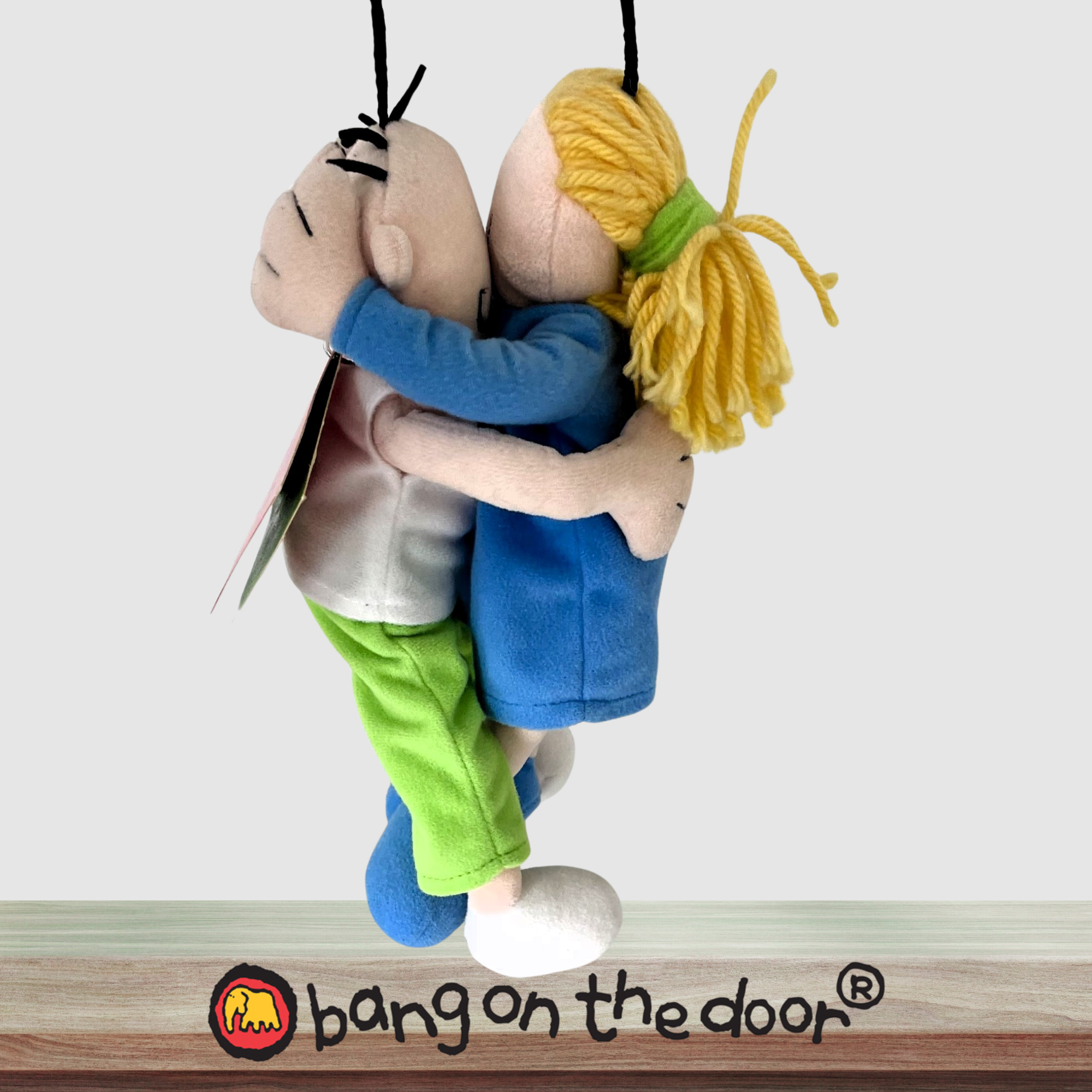 Groovy Chick - Bang on the Door - Kiss - Hanging Plush with Tag