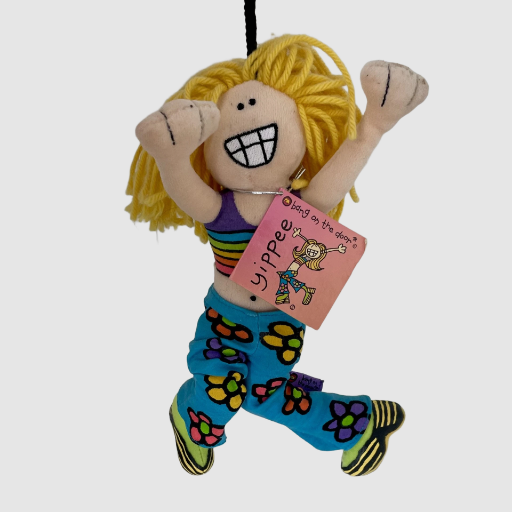 Groovy Chick - Bang on the Door - YIPPEE - Hanging Plush with Tag
