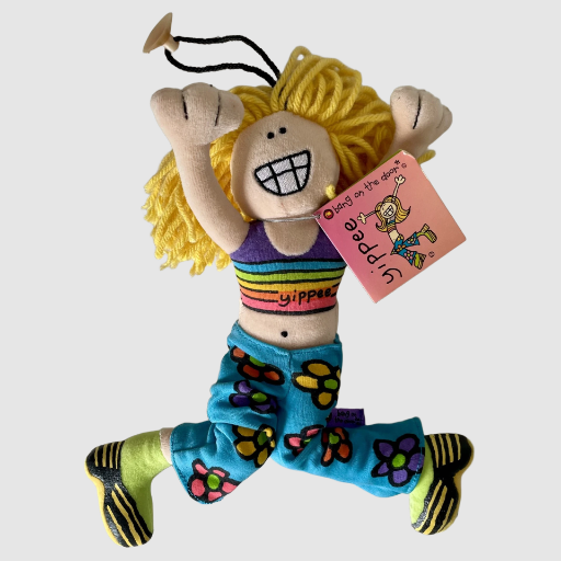 Groovy Chick - Bang on the Door - YIPPEE - Hanging Plush with Tag