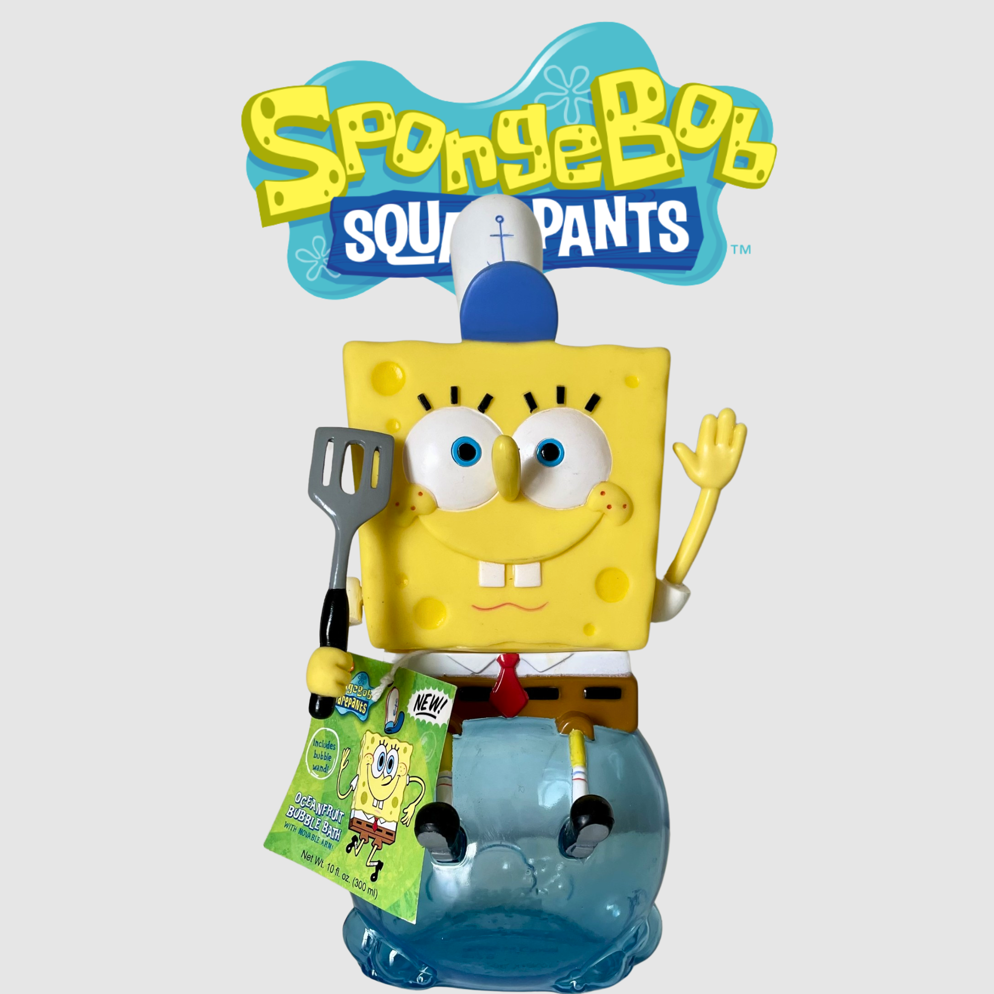 SpongeBob SquarePants Bubble Bath Bottle 2004