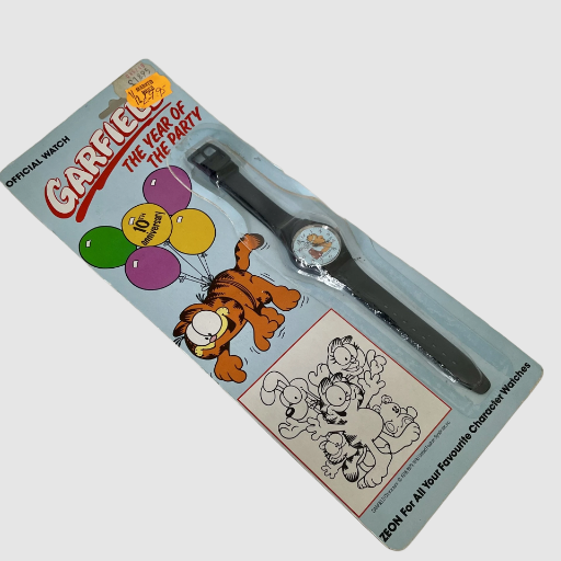 Official Zeon Garfield Character Watch - 10th Anniversary 1988