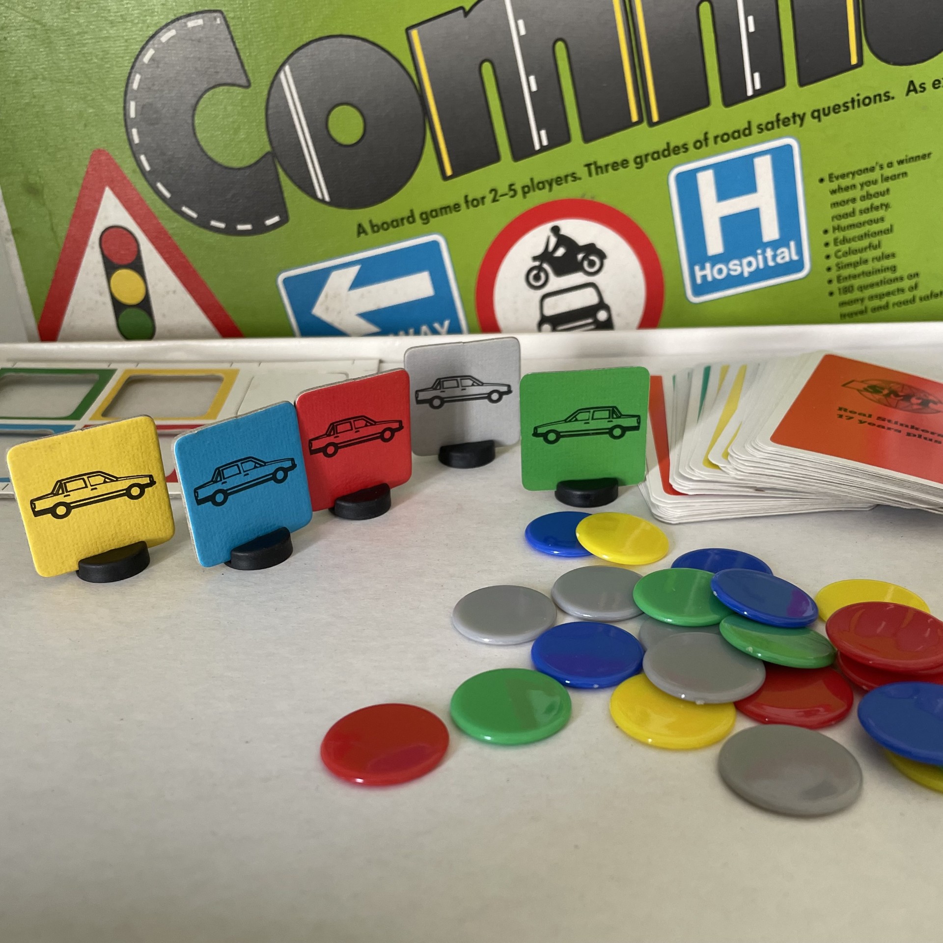Vintage Commuter Board Game - S M T - 1986